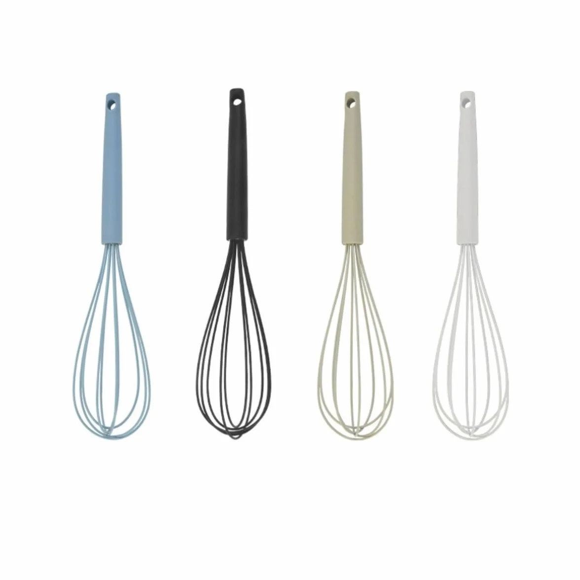 Batidor Huevos Batidor De Huevos Silicona, Manual For El Hogar, Cocina, Restaurante, Manivela Utensilios Cocina(Black)