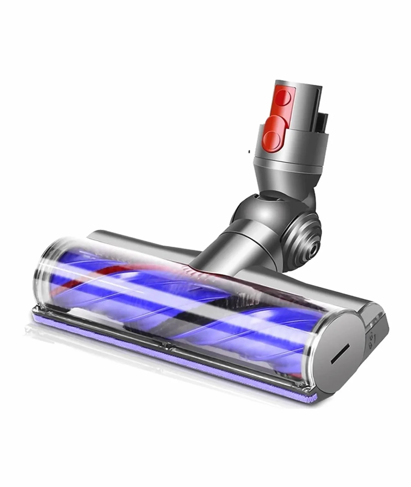 Herramienta de turbina de cepillo de cabezal limpiador, Compatible con Dyson, V7 V8 V10 V11 V15, cabezal limpiador de accionamiento directo Entangleme,