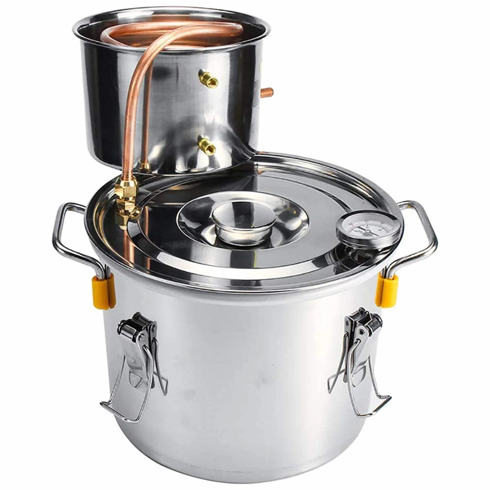 ANZAGA Mini Juego de Vino Evaporador Destilador de Vino Método Destilador,6l/1.5gal