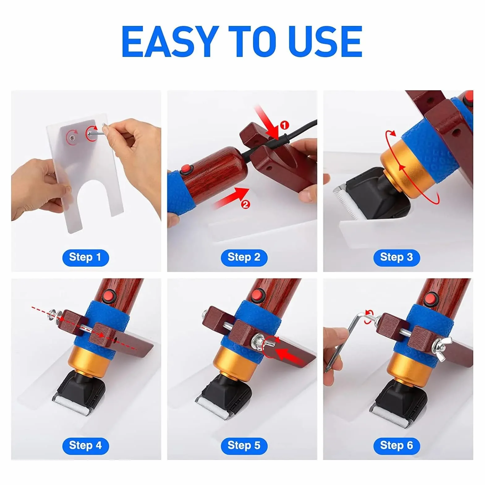Rug Tufting Gun 2 en 1 Cut & Loop Pile,5-40 Puntadas/seg Ajustable con Recortadora De Alfombras,Tufting Gun Kit de Inicio de Pistola de mechones,Rug DIY Making Tools