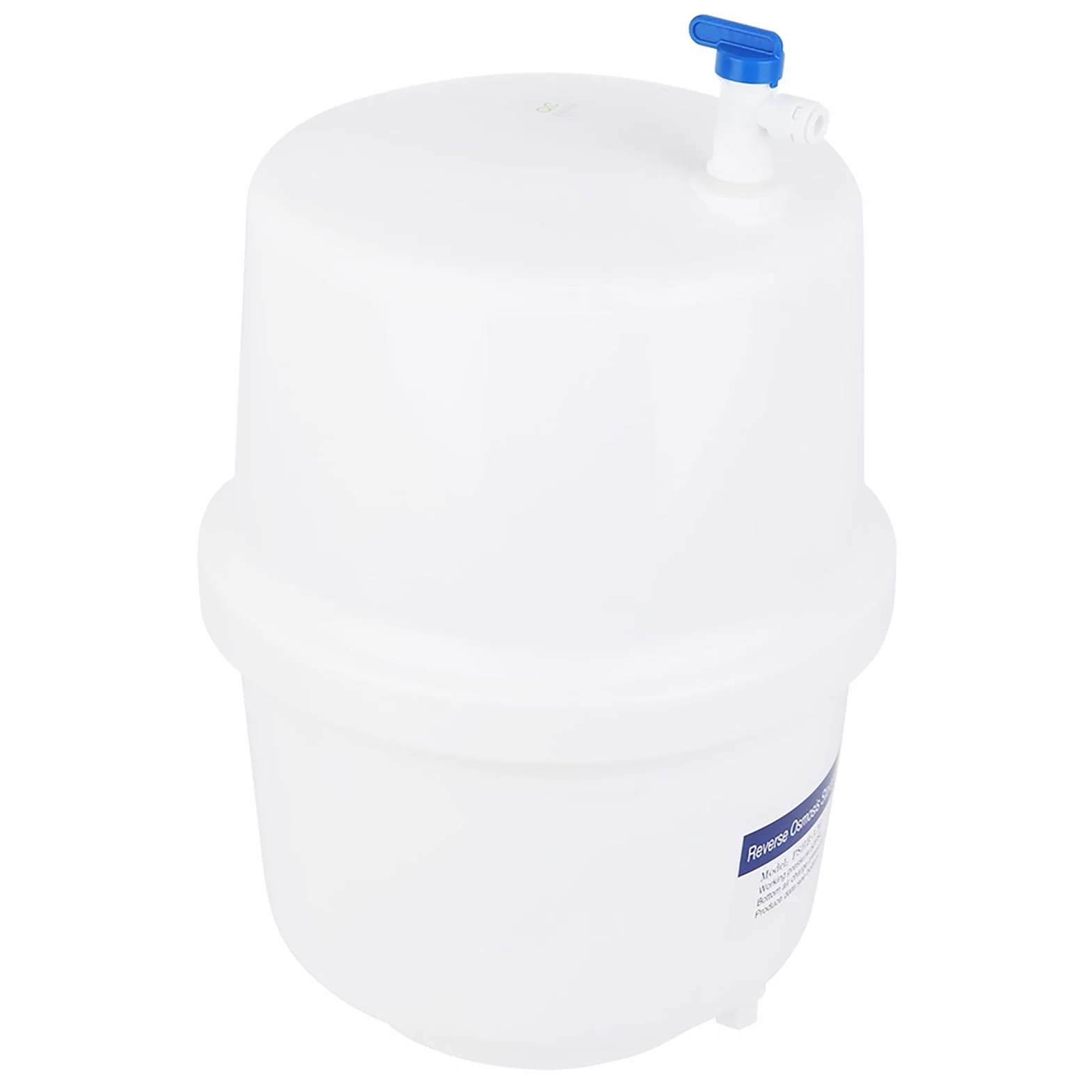Tanque de Almacenamiento de Agua a Presión, Tanque de Almacenamiento de Agua a Presión con Válvula de Bola para Sistemas RO de ósmosis Inversa Tanque de Almacenamiento de Agua a