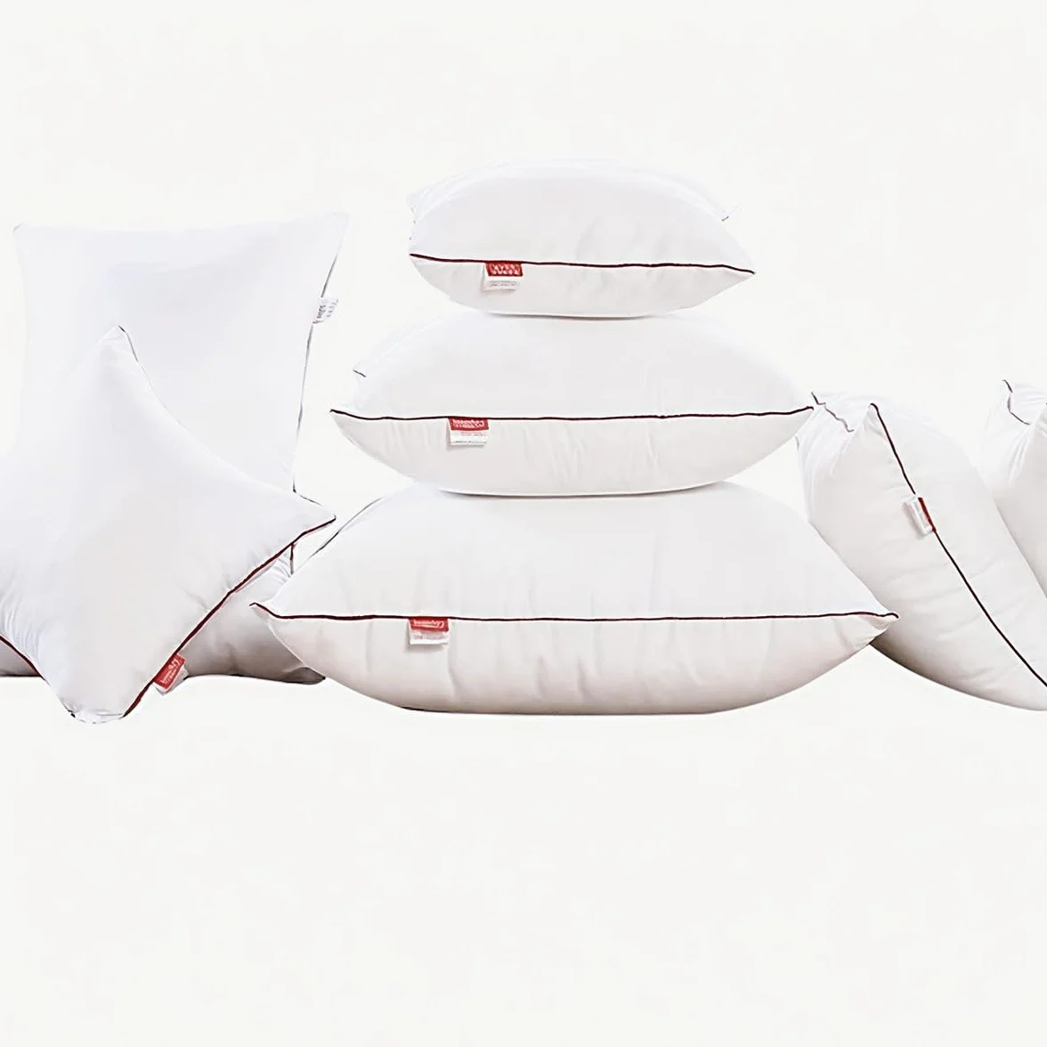 Relleno De Almohada 50x70,45x45,55x75,50x50,60x60,45x65, 80x80 Relleno De Cojines De Algodón PP Grande Rectangular Cuadrado Cushion Filling con Cremallera Relleno De Cojín(70x90cm 1pc)