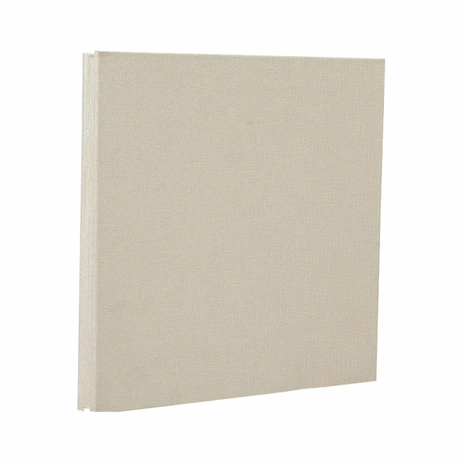 áLbum De Fotos Práctico estuche de almacenamiento for álbumes recortes, cubierta lino for manualidades, decoración regalo cumpleaños, recuerdo familiar, amigos(Beige)