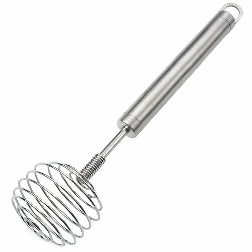 Batidor manual y triturador de patatas, herramienta de cocina multifuncional de acero inoxidable para espumar, mezclar, batir y remover