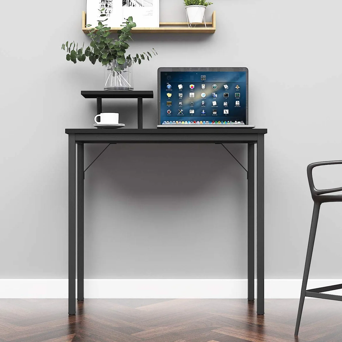 soges Escritorios 80 cm x 40 cm Mesa de Ordenador Compacto Resistente Home Escritorio Oficina Escritorio para reunión formación Escritorio estación de Trabajo
