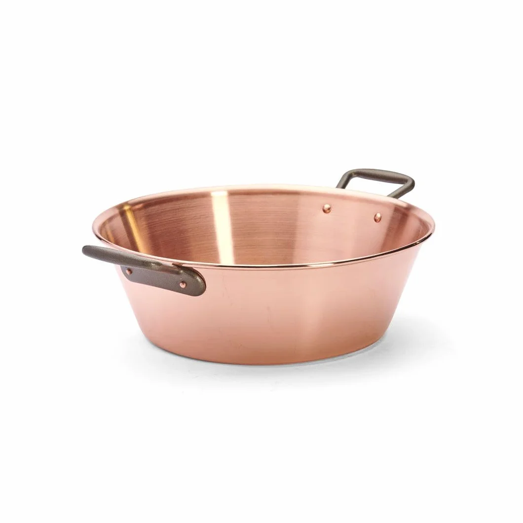 De Buyer, PEROL LISO DE MERMELADA Ø 38 CM CON ASAS FUNDICION--6200.38N