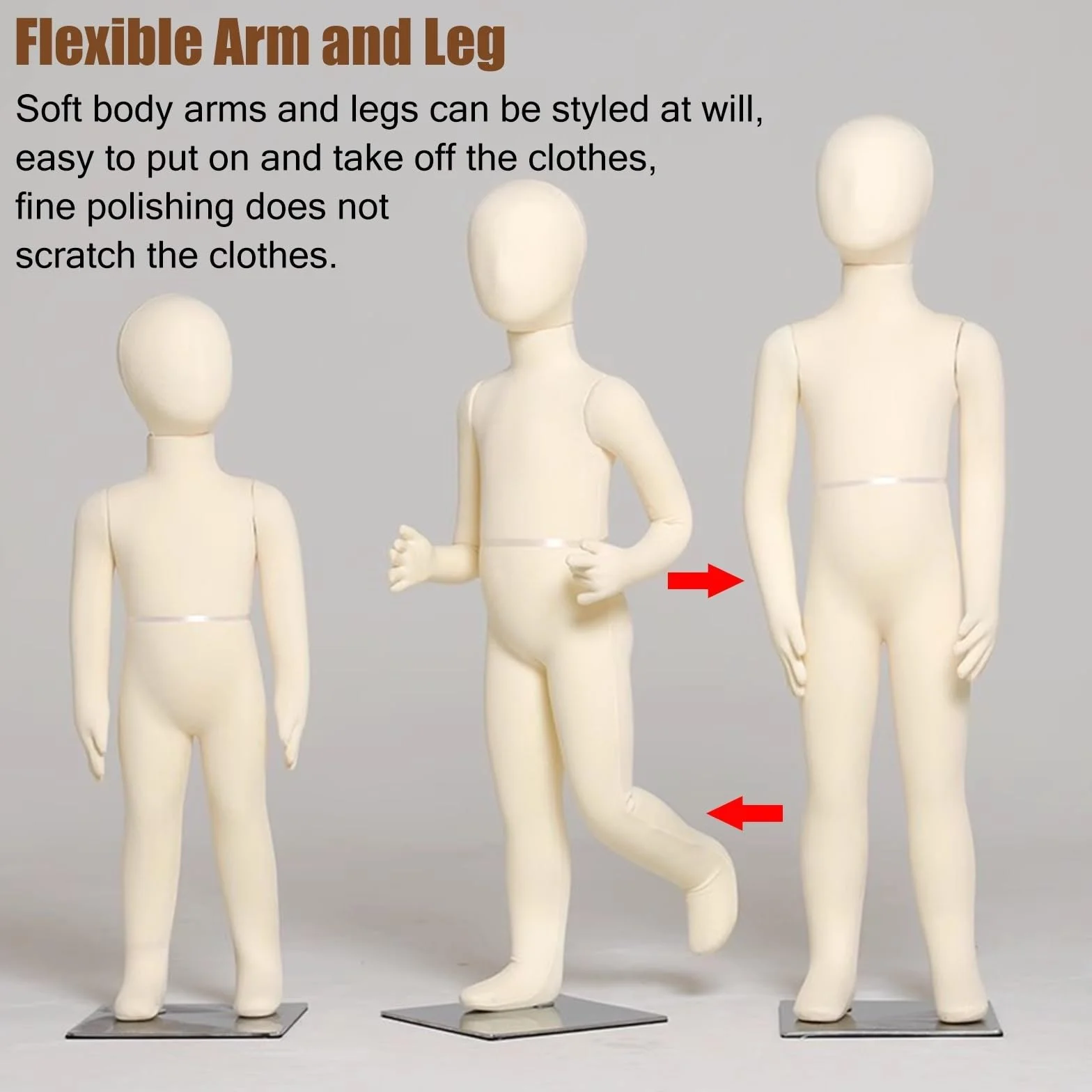 Maniqui Infantil Maniquí De Costura Para Adolescentes, Maniquí Flexible De Cuerpo Entero Para Niños Para Escaparate, Sastrería U Online Para Principiantes, Estudiantes Y Modistas(1 Year old)
