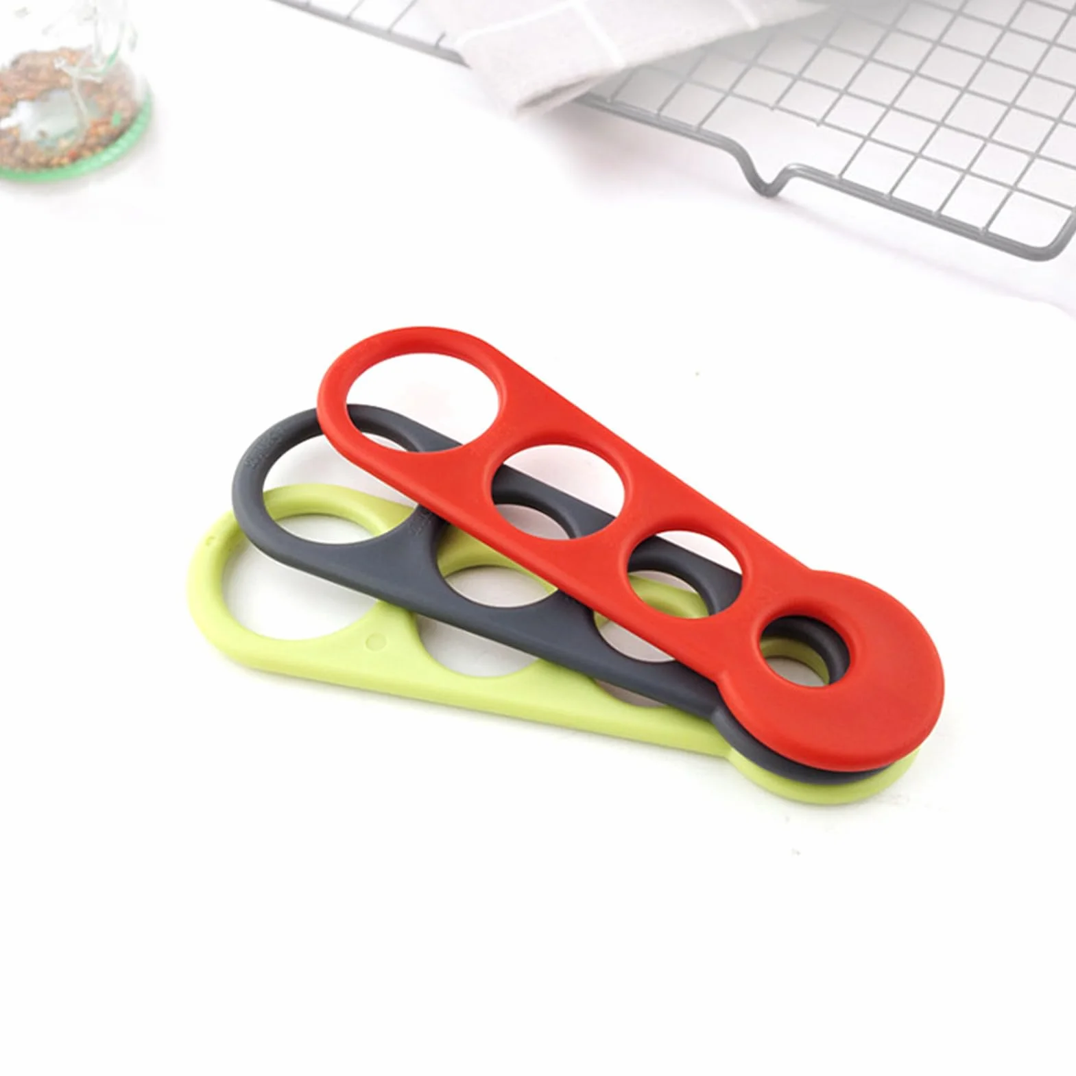 Medidor de porción de pasta, calibre de espagueti, herramienta de dimensionamiento de fideos, utensilio de cocina