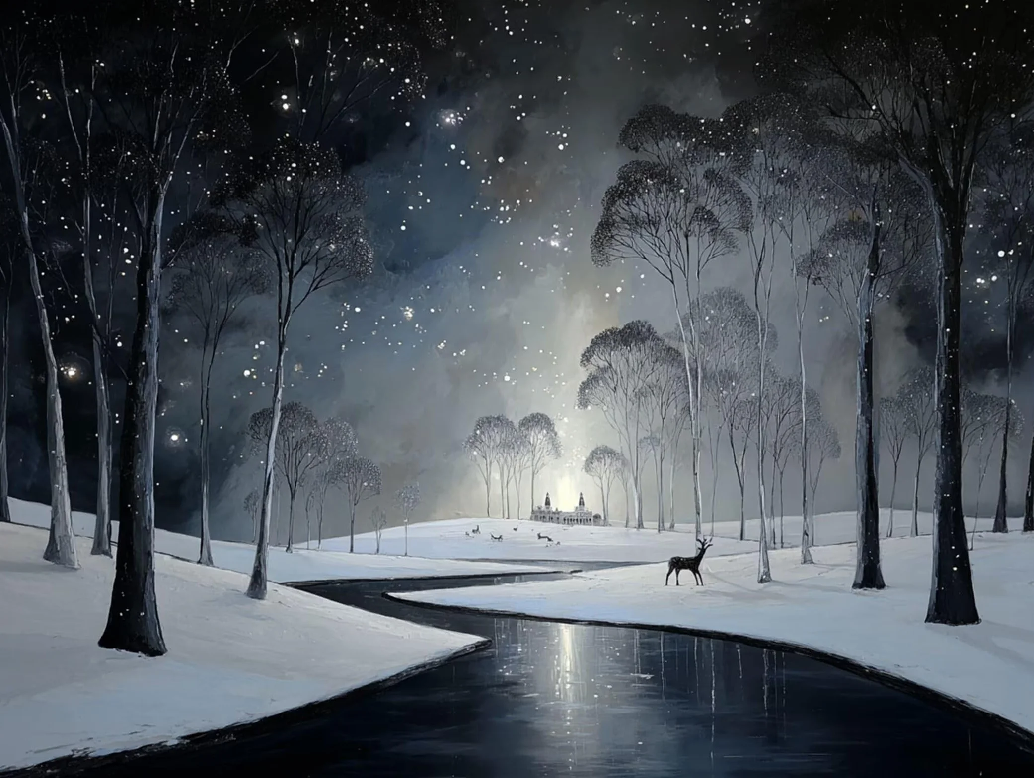 Pintar por Numeros Cielo estrellado Pinturas Acrilicas animal Pintura por Numeros Lienzos para Pintar, Pintura Acrilica Manualidades, Decoración Hogar, Regalos Cumpleaños, 70x90cm Sin Marco, q-896