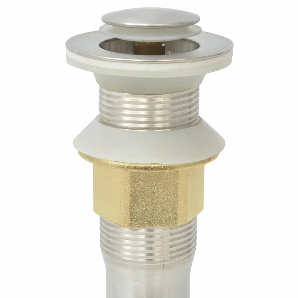vidaXL Set de Mobiliario de Baño Lavabo de Cerámica 3 Unidades Beige