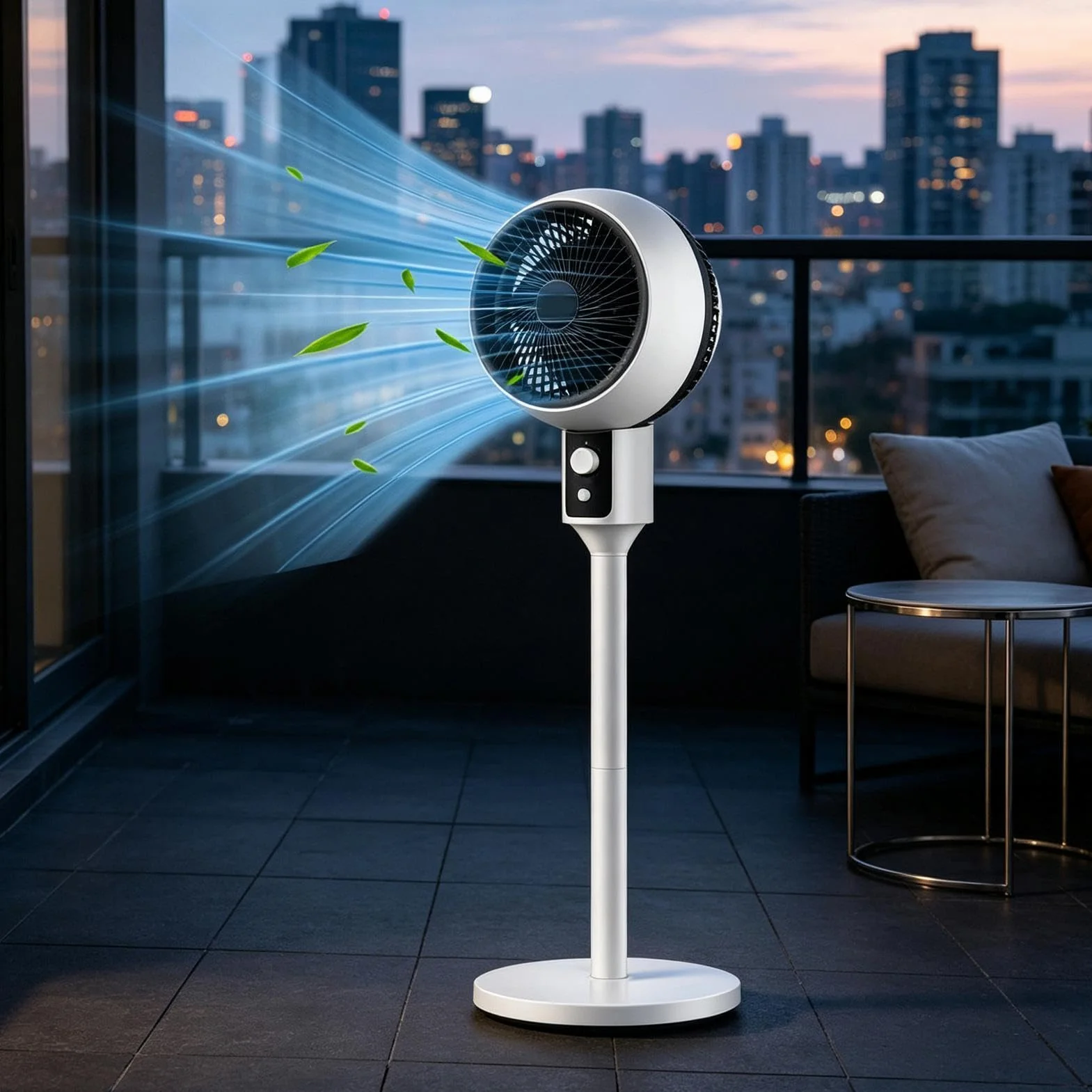 Ventilador de pie Soplador Silencioso 3 Velocidades Torre Pie Flujo De Aire | Ventilador Para Suelo Para Oficina, Patio, Tienda, Dormitorio, Baño, Habitación, Hogar Y Garaje
