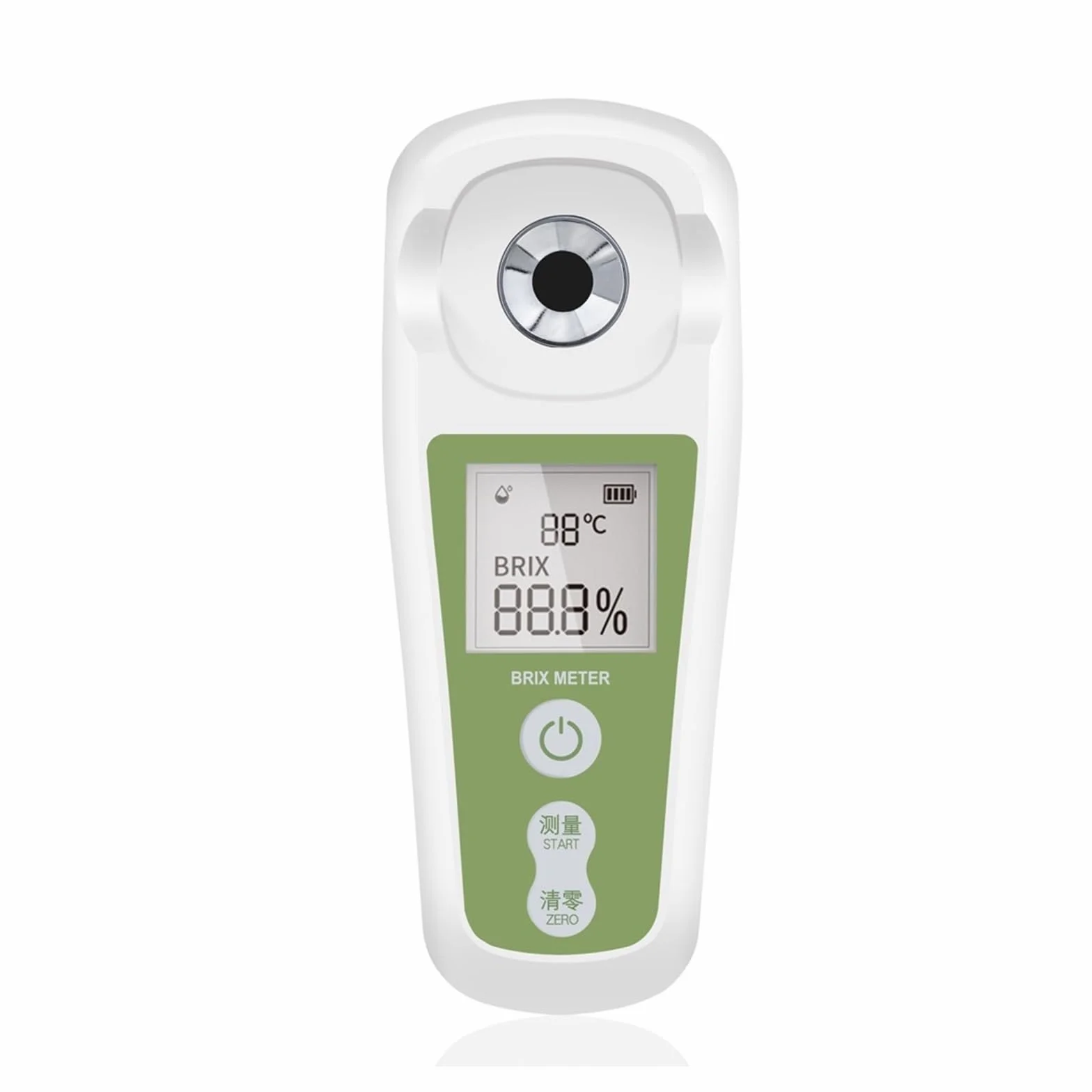 Refractómetro, Refractómetro Digital Sugar Meter 0~35% Sacarímetro Densímetro for Fruta Vino Cerveza Alcohol Concentración de azúcar Probador