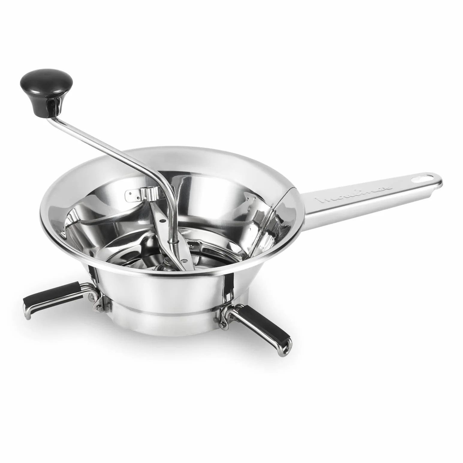 Moulinex A45306 Pasa Purés, Acero Inoxidable, Plateado, 24 cm, 1 Unidad