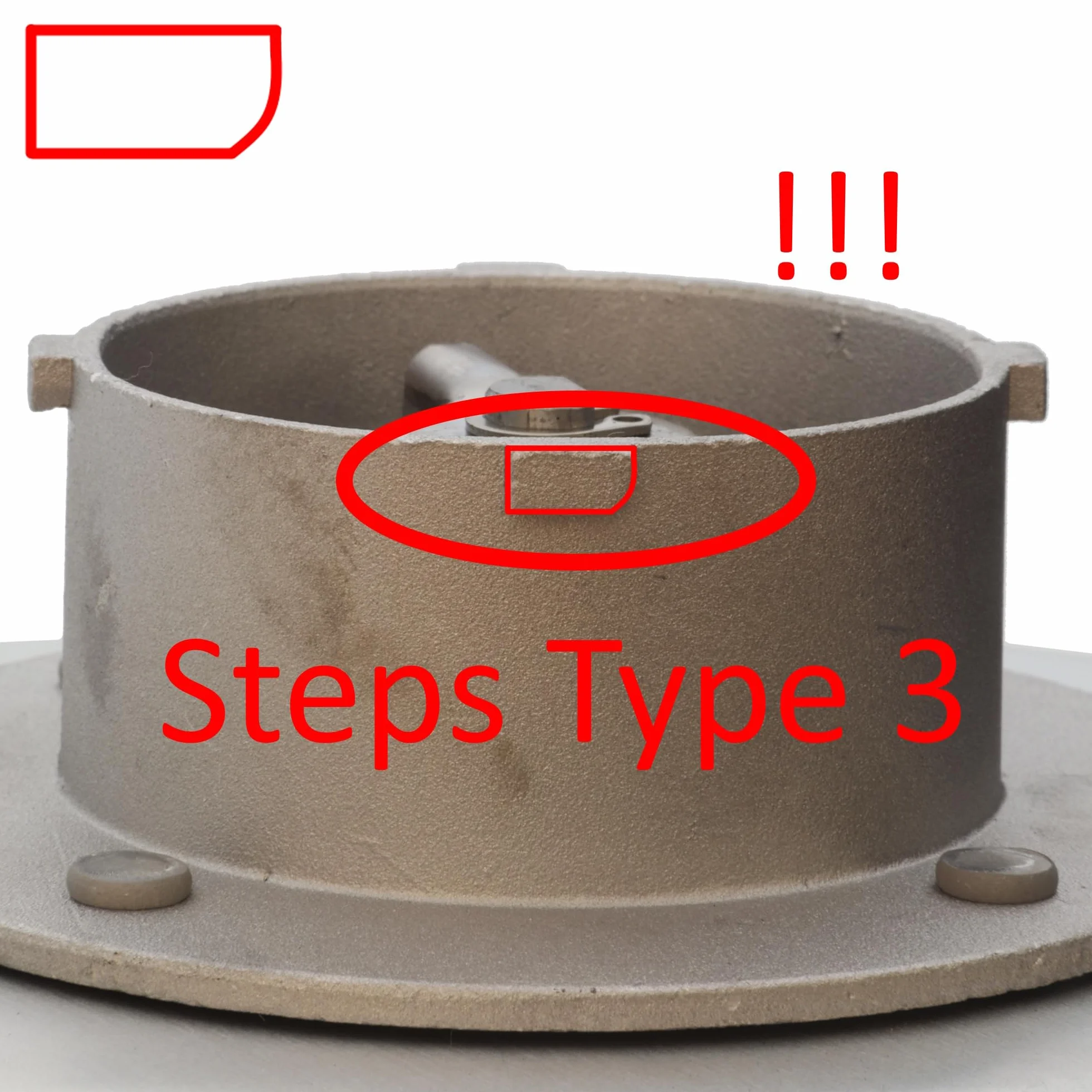 Kenwood - Cesta contenedor para panificadora DBM450 BM350 BM450, 180 mm