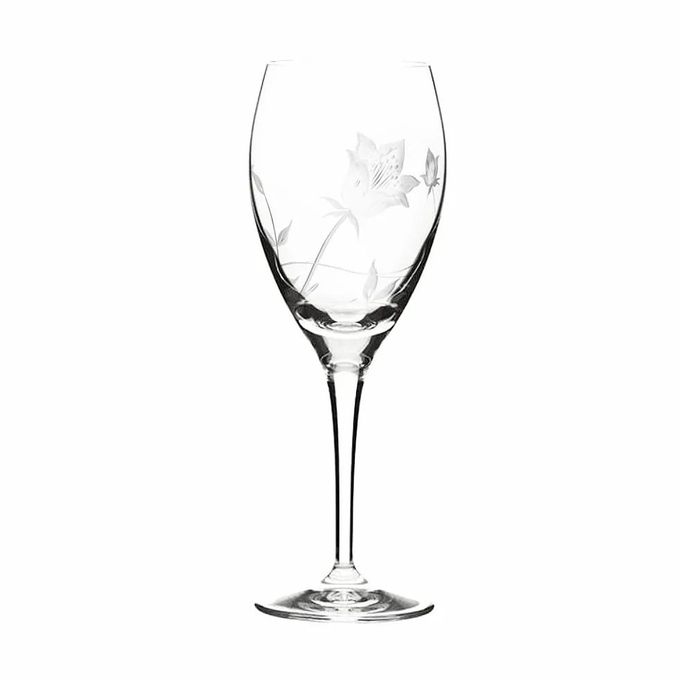 ARNSTADT KRISTALL Copa de vino tinto Liane (21,5 cm), cristal soplado a mano, fabricado en Alemania