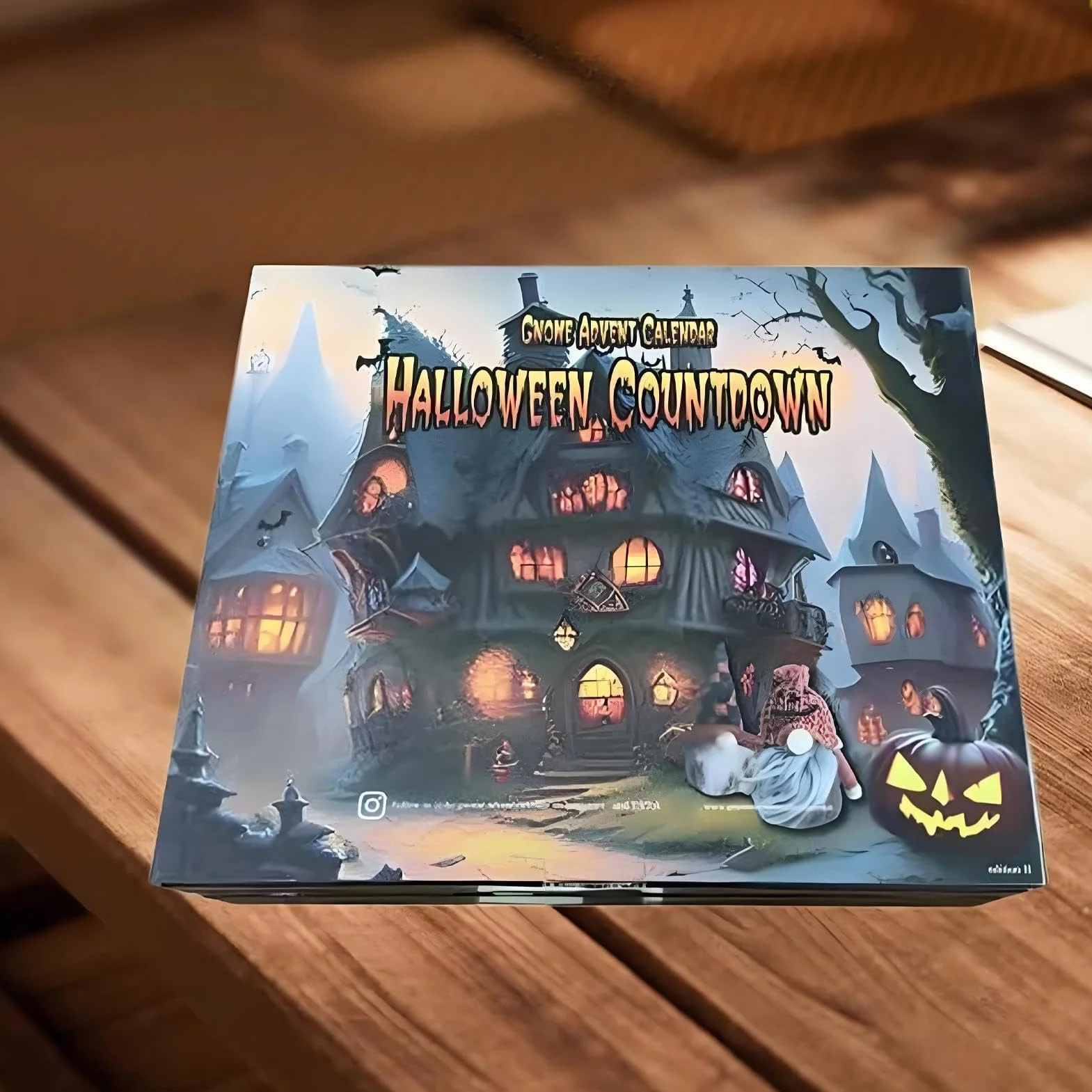 Gnomos De Halloween Muñeco Enano con Sonido y Luz | Calendario De Cuenta Atrás Para Las Festividades Para Cumpleaños Sala Dormitorio Vacaciones Estantería Oficina En Casa
