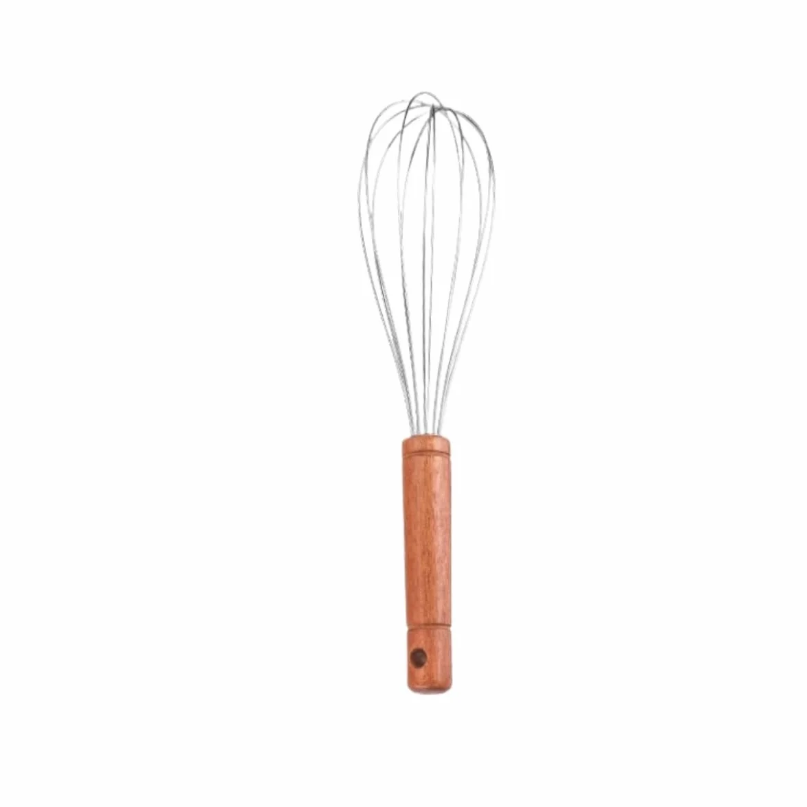 Batidor Varillas Cocina Batidor De Huevos De Acero Inoxidable, Mango De Madera Maciza, Crema Batida Manual, Artefacto For Hornear, Cocina Casera, Batidora De Huevos Manual Barillas Batir Batidor De Hu