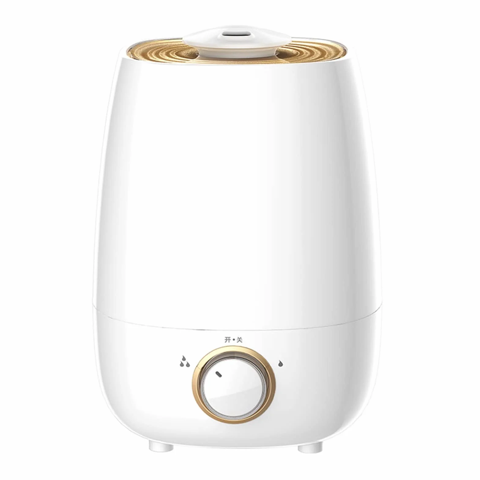 Humidificadores de Aire Humidificador De Dormitorio Del Hogar MUTE TOP TOP ACEITE DIFIDER HUMIDIENTE - Boquilla De Rotación Ajustable -360 °, Apagado Automático, Ajuste De La Perilla, 3.5L Silencioso
