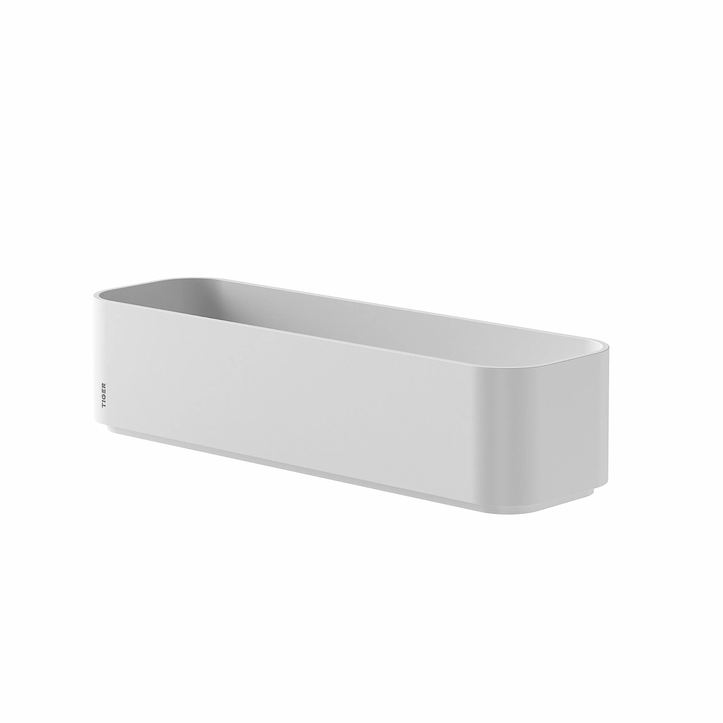 Tiger 2-Store Estante de Pared o Cesta de Ducha, 35 cm, Blanco