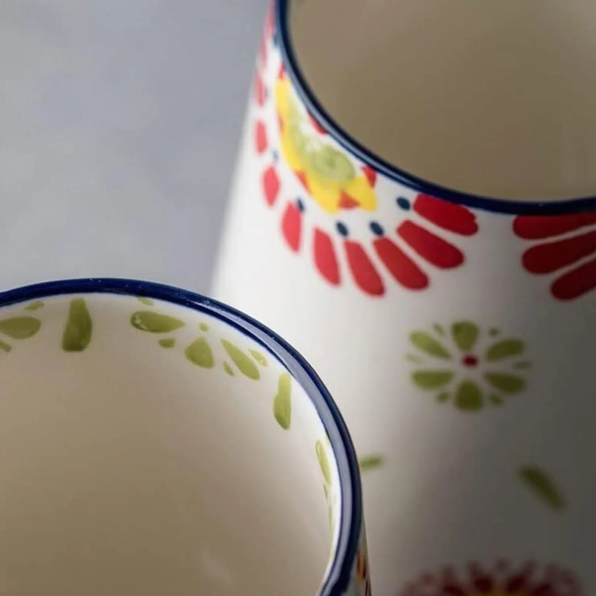 Tazas de Té Tazas Desayuno Tazas Taza Dibujada A Mano Hogar Cerámica Super Capacidad Taza para Beber Desayuno Taza De Leche Regalo para Amigos Tazas Tazas de Cafe