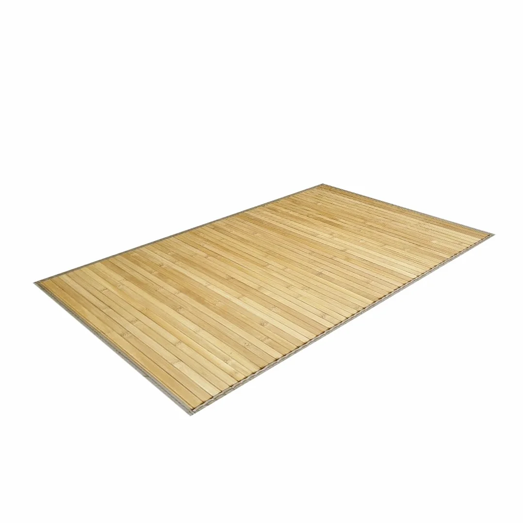 Alfombra de Bambú Natural Ecológica Antideslizante 60x90 cm
