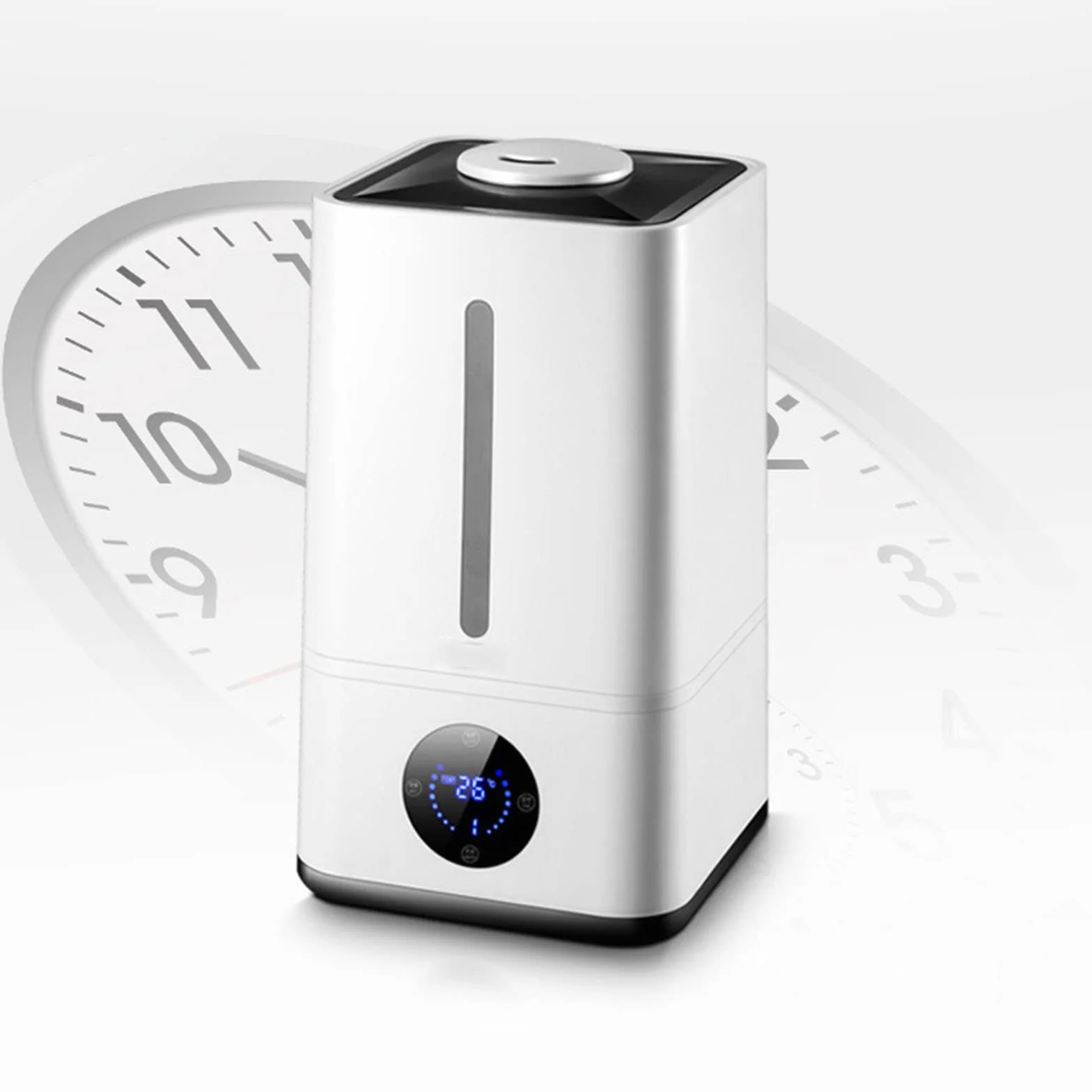 Humidificador, humidificador de Aire humidificador de Niebla para humidificadores de Escritorio personales portátiles de Dormitorio, 3 Modos de Niebla y Apagado automático, Super