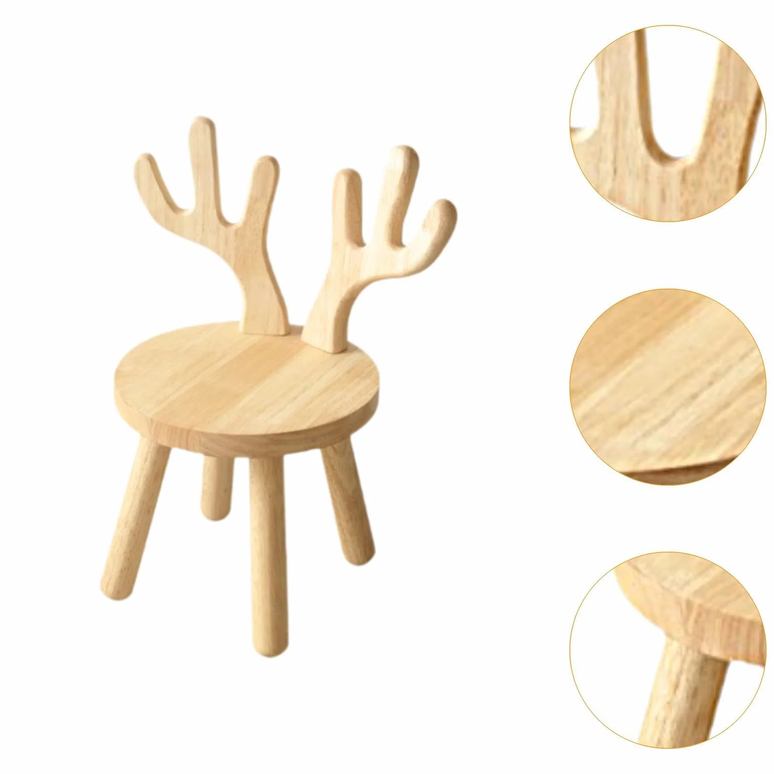 Silla Infantil, Taburete, Taburete de Madera, Silla, Reposapiés, Taburete Escalonado, Infantil para Dormitorio, Sala de Juegos, Puerta, Guarde