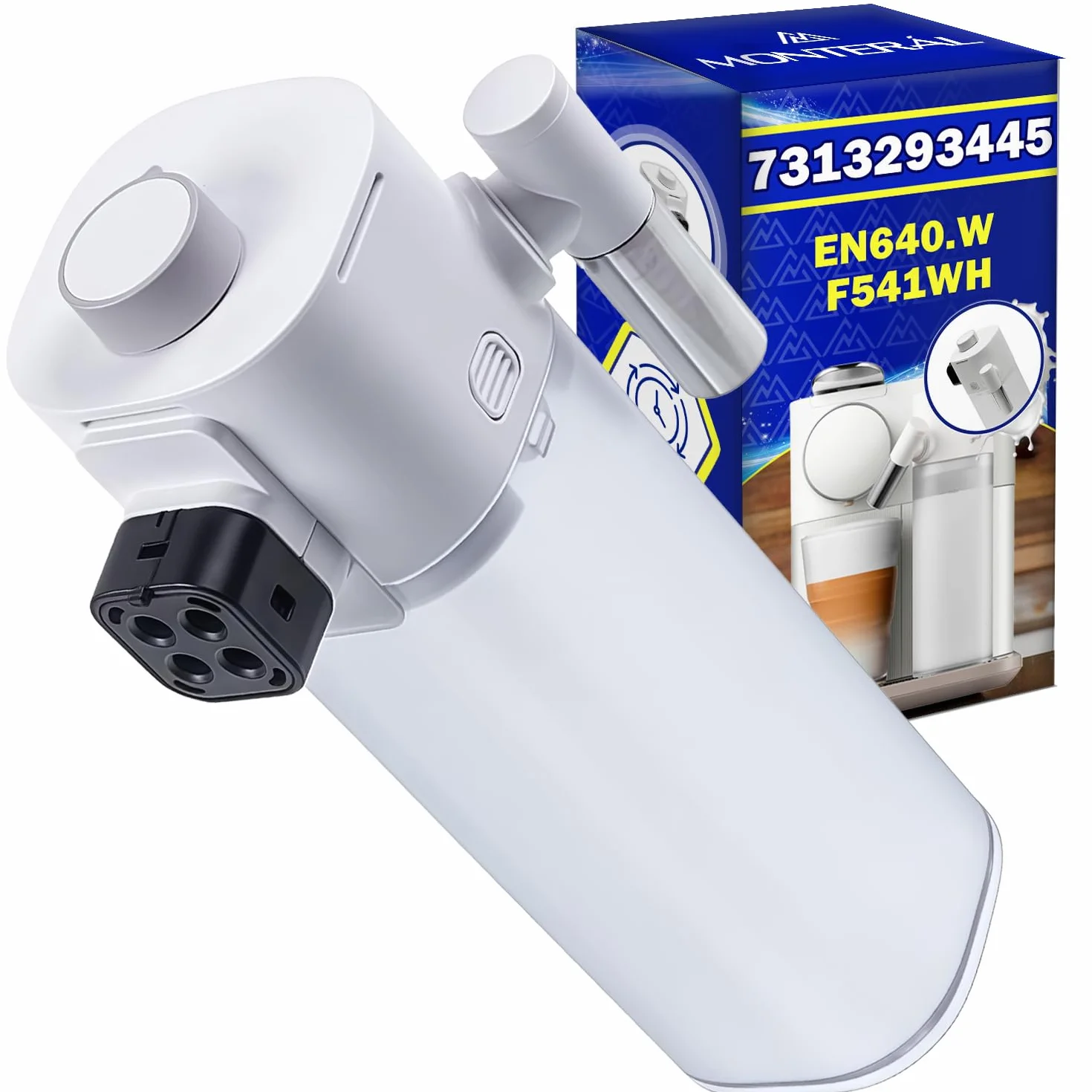 Depósito Leche Cafetera 7313293445 para Delonghi para Nespresso EN640.W | Garantía de 10 Años - MONTERAL