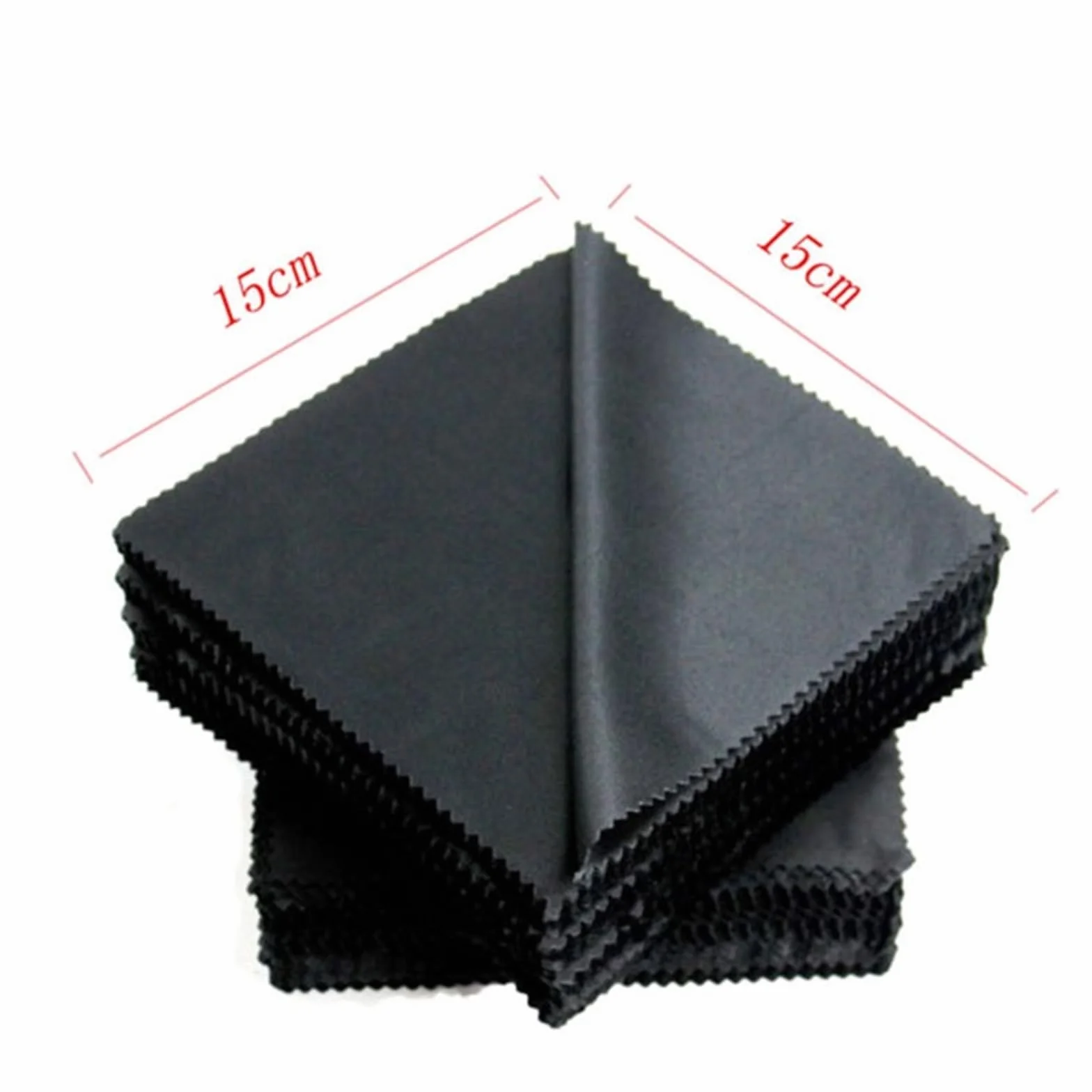 PañOs De Limpieza 100 Uds. Paño de Limpieza for Lentes 15x15CM, Gafas Sol Microfibra, cámara, toallitas for Plumero