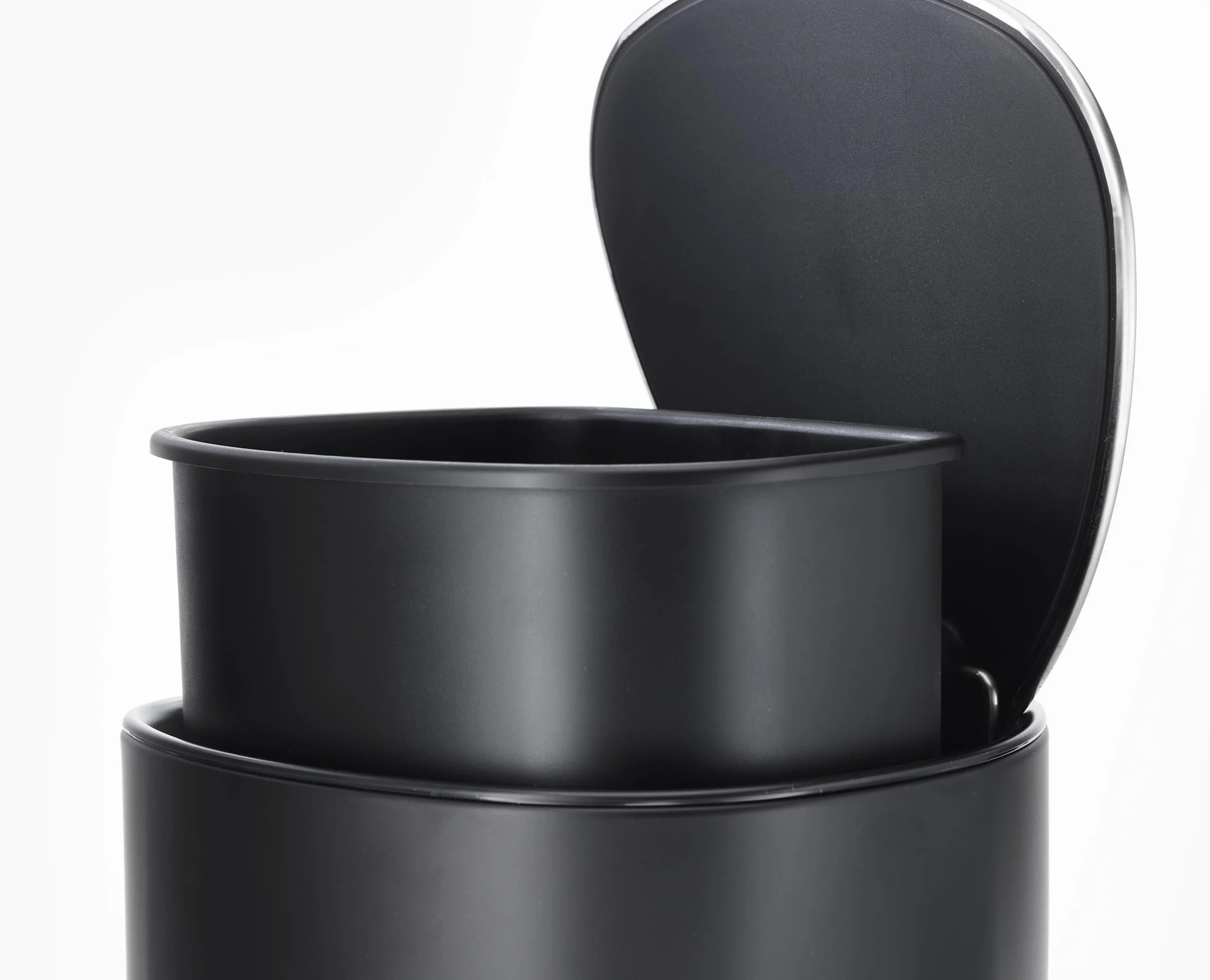 Joseph Joseph EasyStore Luxe Cubo de Basura Pequeno 5 litros Negro Mate
