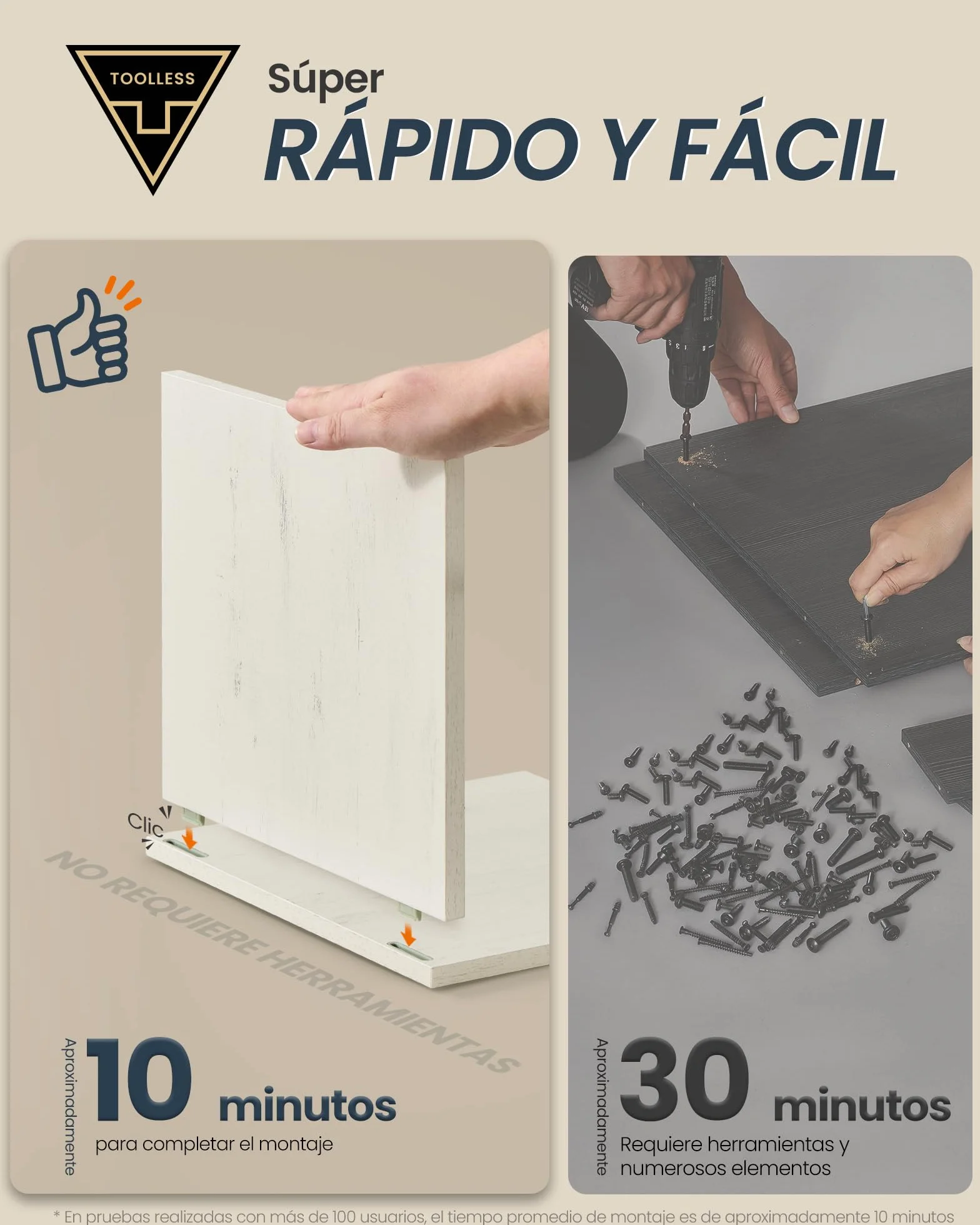 SONGMICS Home Mueble Bajo Lavabo para Baño, Montaje Súper Rápido Sin Herramientas Toolless, Armario con Estante Ajustable, para Lavabos con o sin Pedestal, Blanco Rústico BBC223WJ01