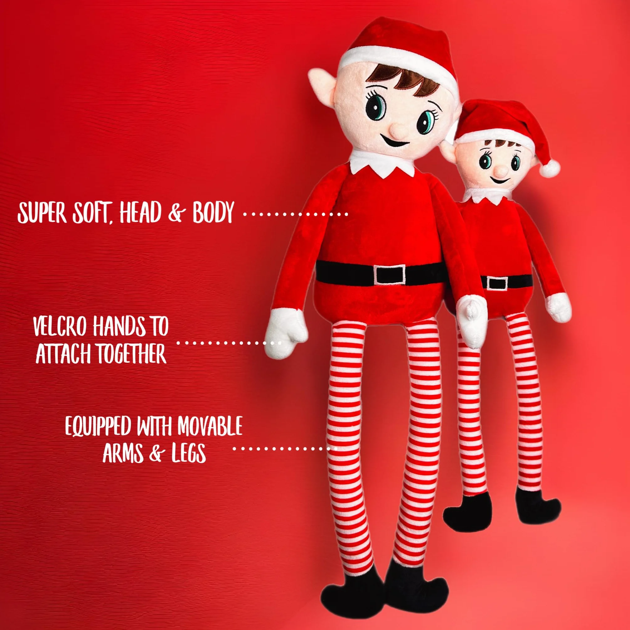 Elves Behavin' Badly Peluche grande 60 cm