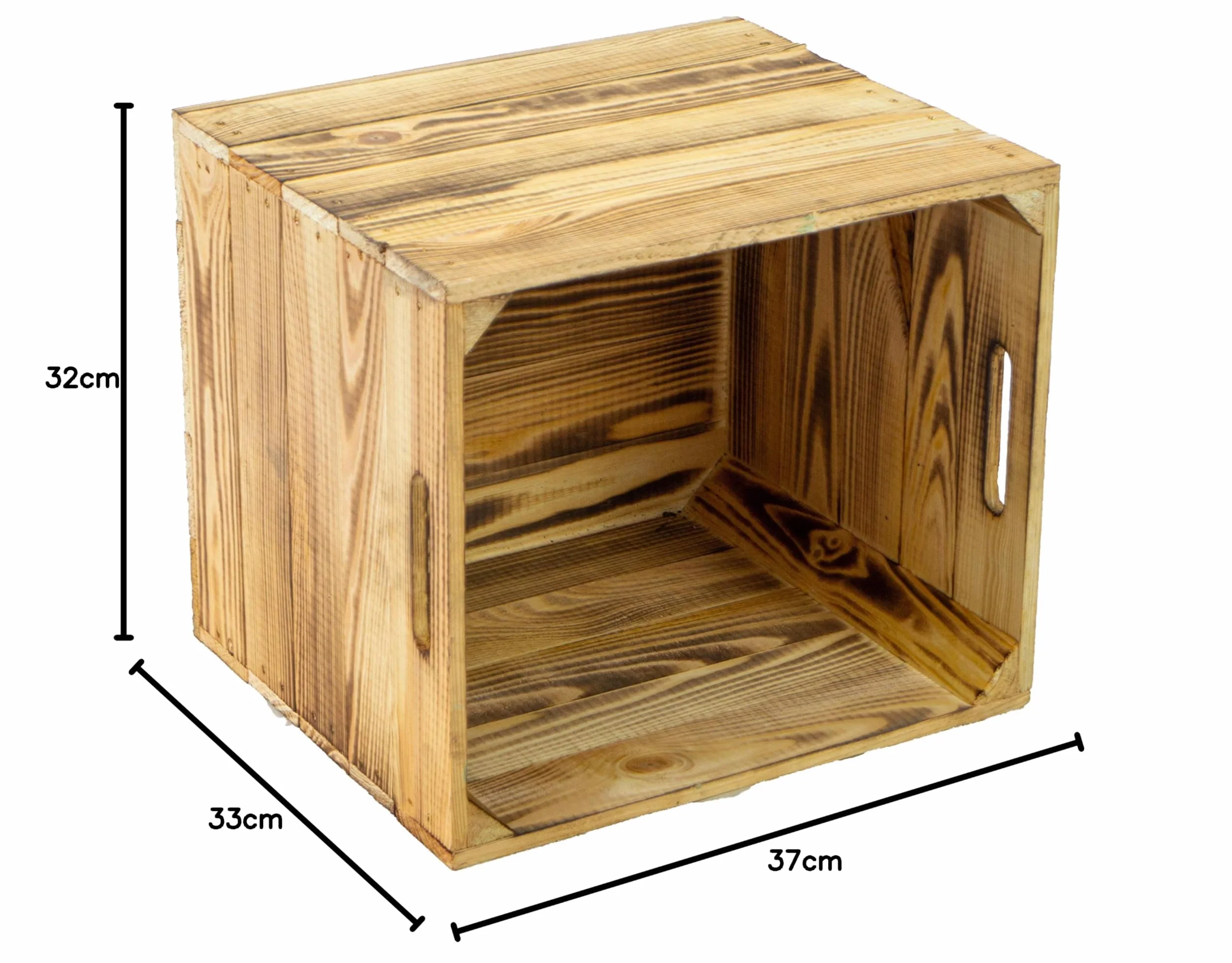 MARWOOD 4 cajas Kallax para estantería Kalax, cajas de almacenamiento Kallax Inserto de madera, para estantería Kallax, insertos Kallax, caja de fruta, caja de madera, Derby