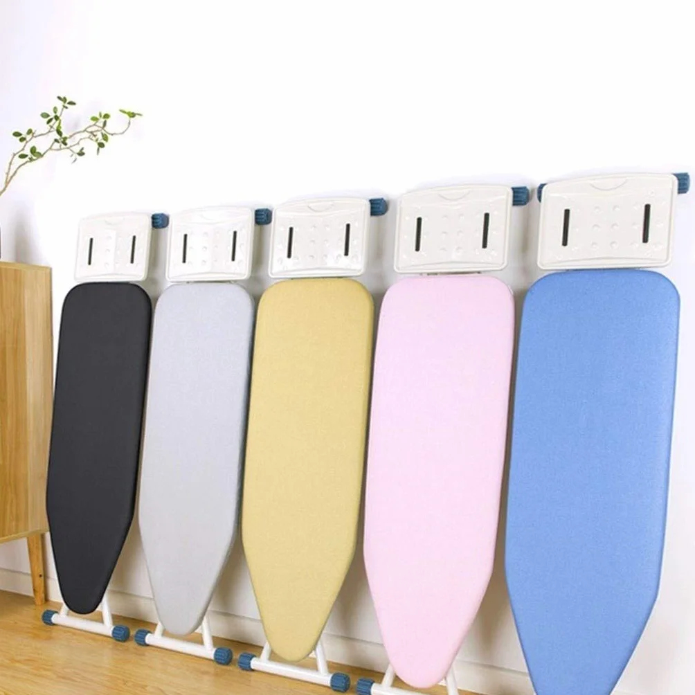 Tabla de planchar de color, tabla de planchar gruesa y estable, tabla de planchar para centro de lavandería, 110 31 86 cm, tablas de planchar con soporte para plancha de vapor (color: rosa, tamañ