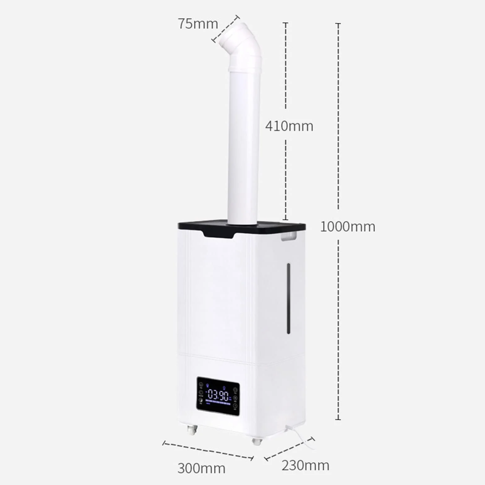 Humidificadores Humidificador, humidificador Comercial, humidificadores para Dormitorio, humidificador de Aire, 3 Modos de Niebla y Apagado automático, Muy silencioso para la Oficina y el hogar