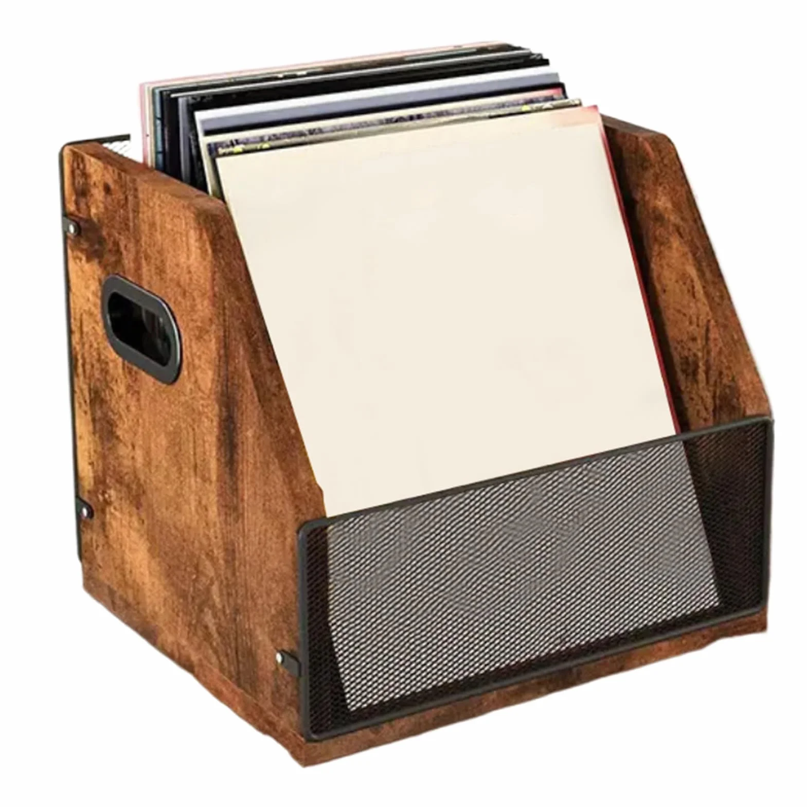 de Discos Organizador De Álbumes | Soporte De Discos Para Escritorio Para Sala Dormitorio Apartamento Garaje Armario Jóvenes Adultos Amantes Música