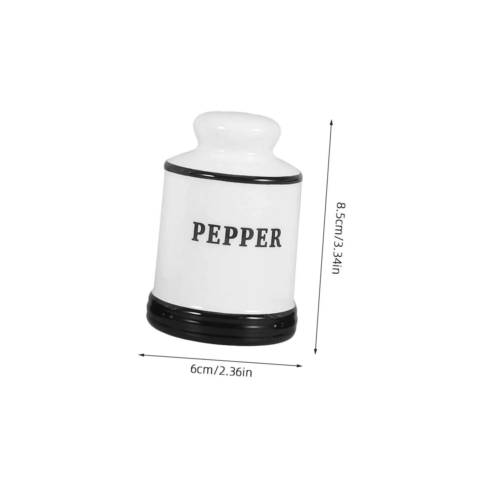 PRETYZOOM 4piezas Frascos De Condimentos De Cerámica Dispensador De Sal y Pimienta Para Cocina Recipiente Multifuncional Para Aceite Vinagre y Especias Para Decoración De Cocina y