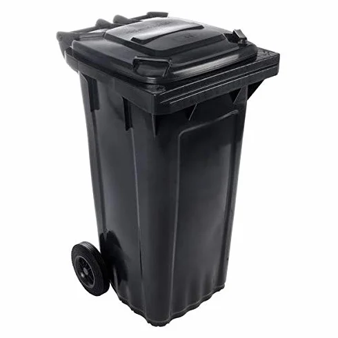 SSI Contenedor Basura 120 litros (Gris Antracita)