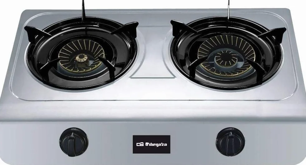 Orbegozo FO 2700 Hornillo Doble de Gas Butano