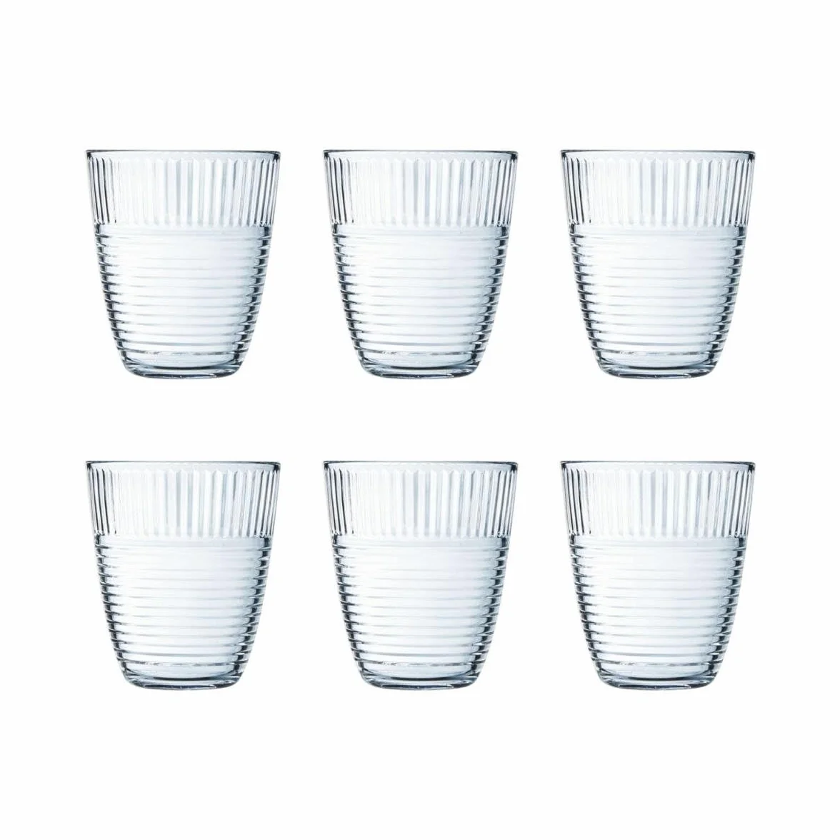 Luminarc Concepto Set 6 Vaso Alto Vidrio Eco 31cl