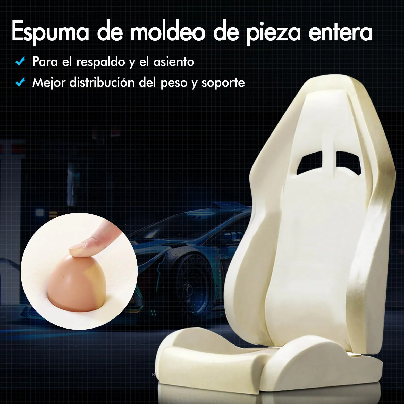 ALFORDSON Silla Gaming Oficina Reclinable con Masajeador, Silla Gamer Ergonómica con Cojín Lumbar y Cervical, Respaldo Alto Acolchado, Ideal Videojuego,Escritorio,Ordenador,Oficina, Lino(Negra)