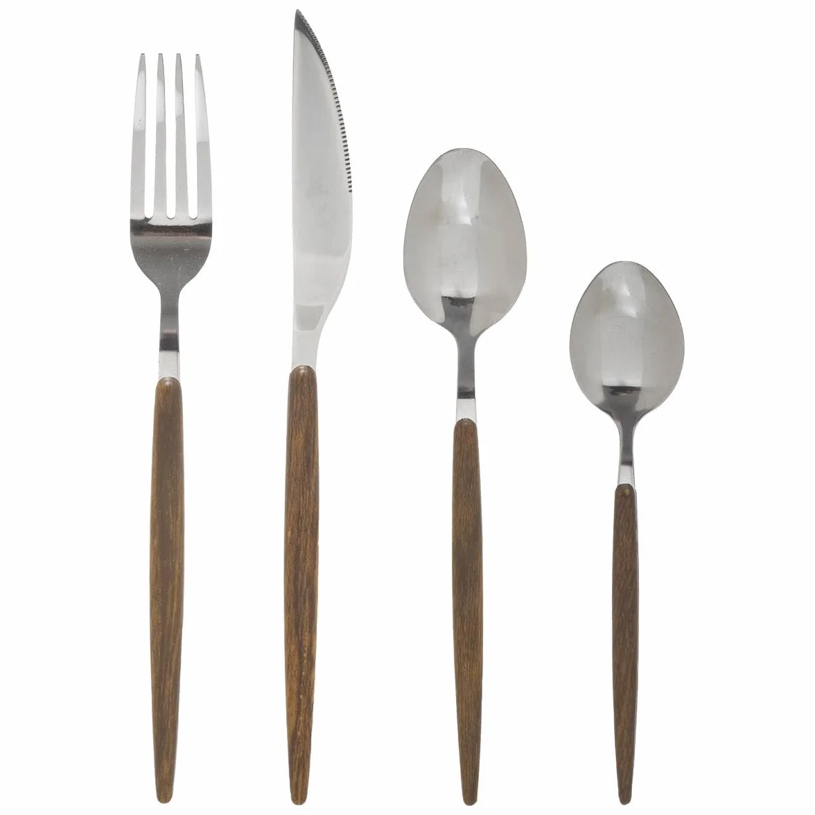 Secret de Gourmet – Cubertería de acero inoxidable, 24 piezas