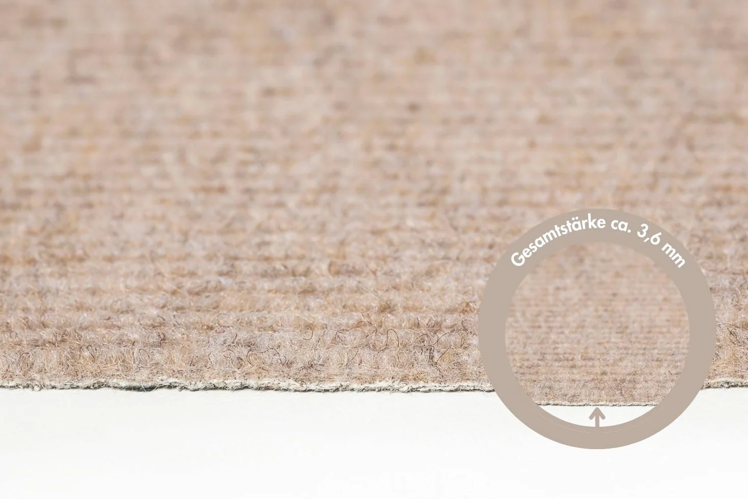 andiamo Alfombra para peldaños (autoadhesiva, fácil de Limpiar, 15 Unidades), Color Beige, 290335