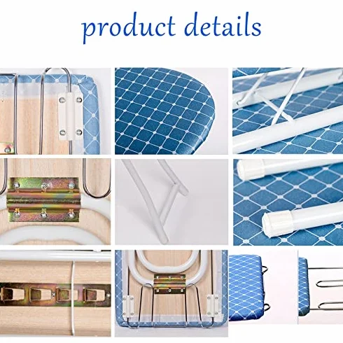 Tablas de Planchar, Tabla de Planchar para el hogar, Soporte sólido para Plancha de Vapor, Mesa de Planchar Ajustable con Mesa de Manga Fija, Fuerte Soporte para Plancha, para Costura