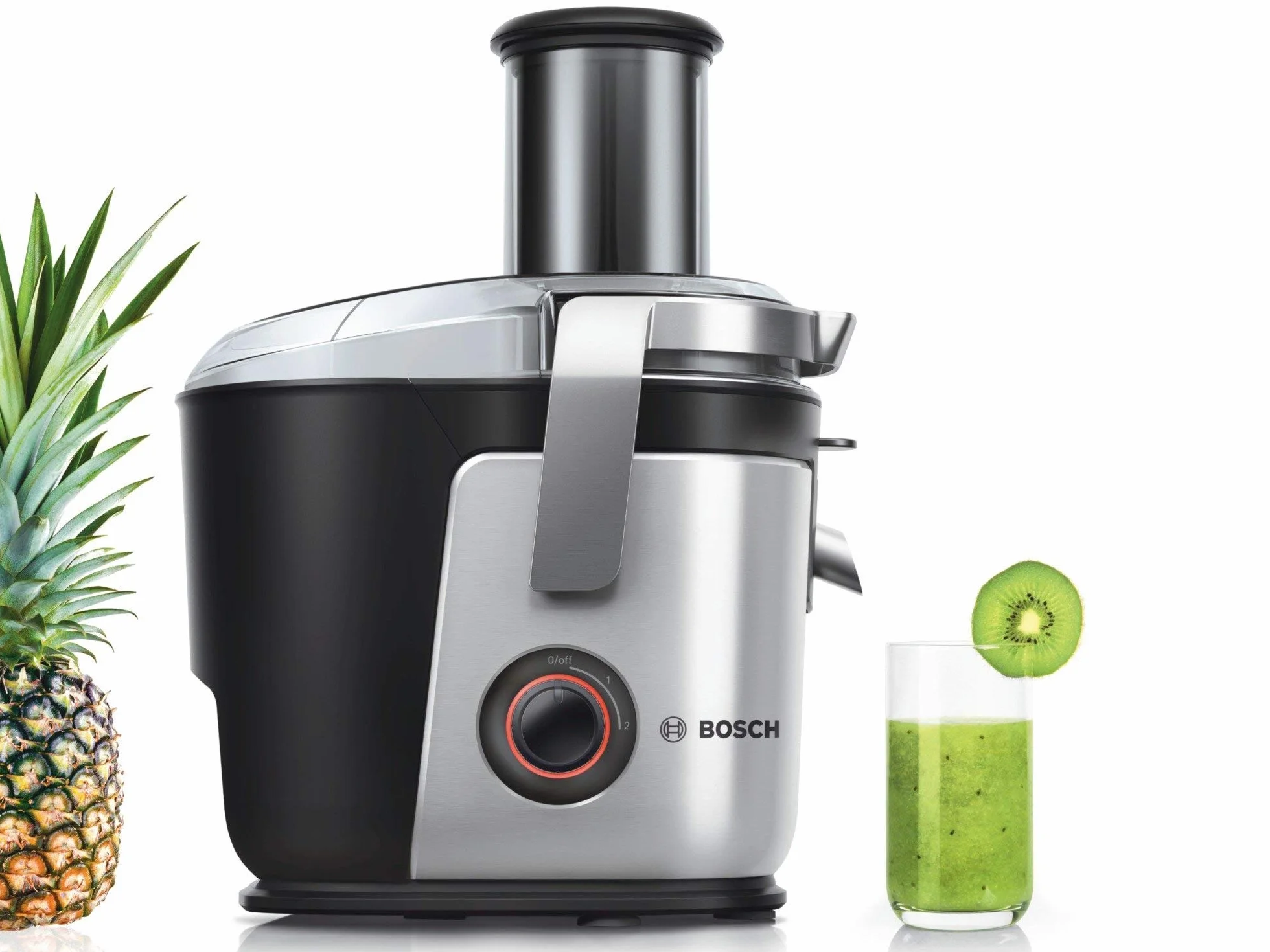 Bosch Licuadora 1.000 W 1.5 L 2 Velocidades Negro Acero Plata MES4000GB