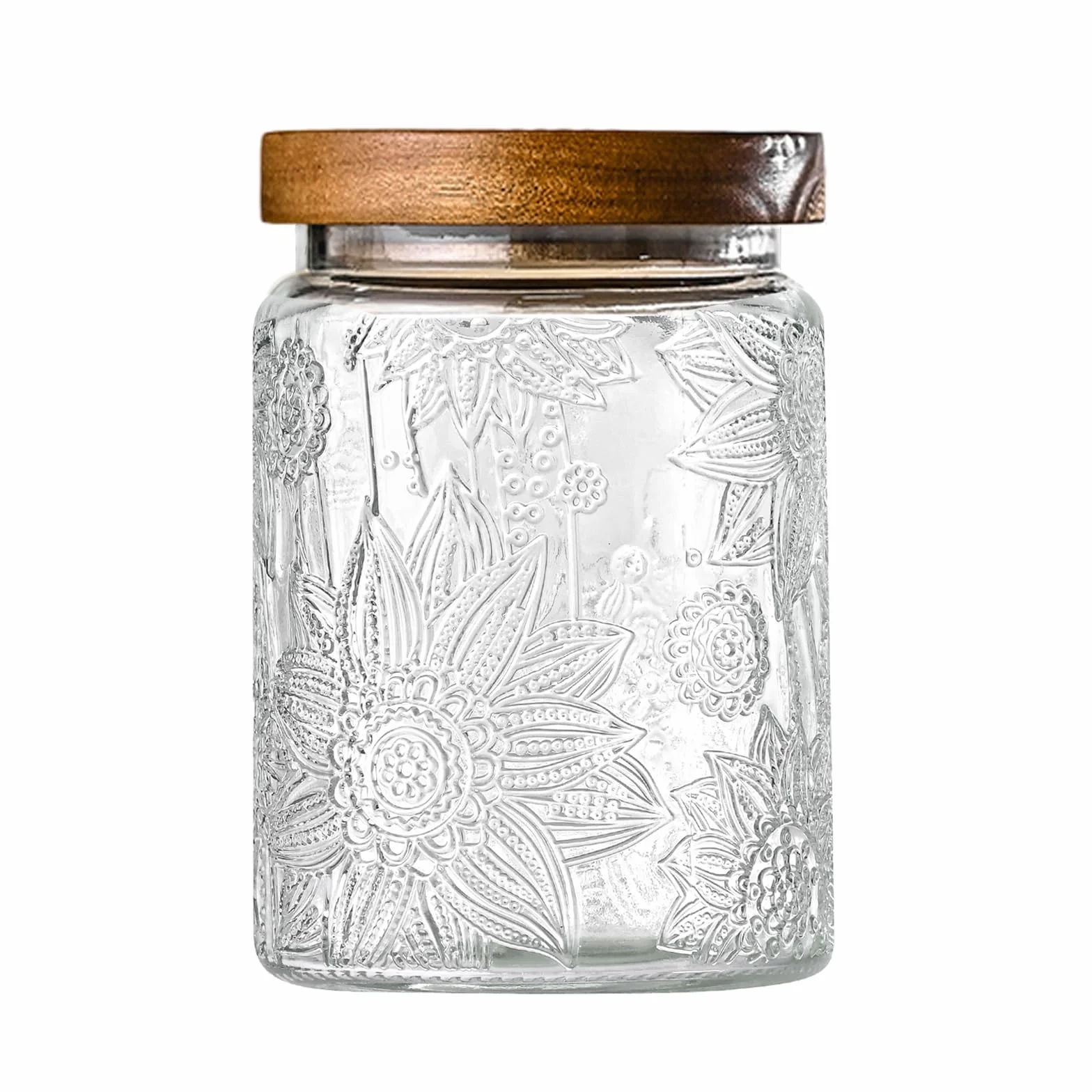 Adodeen Tarro de cristal con tapa