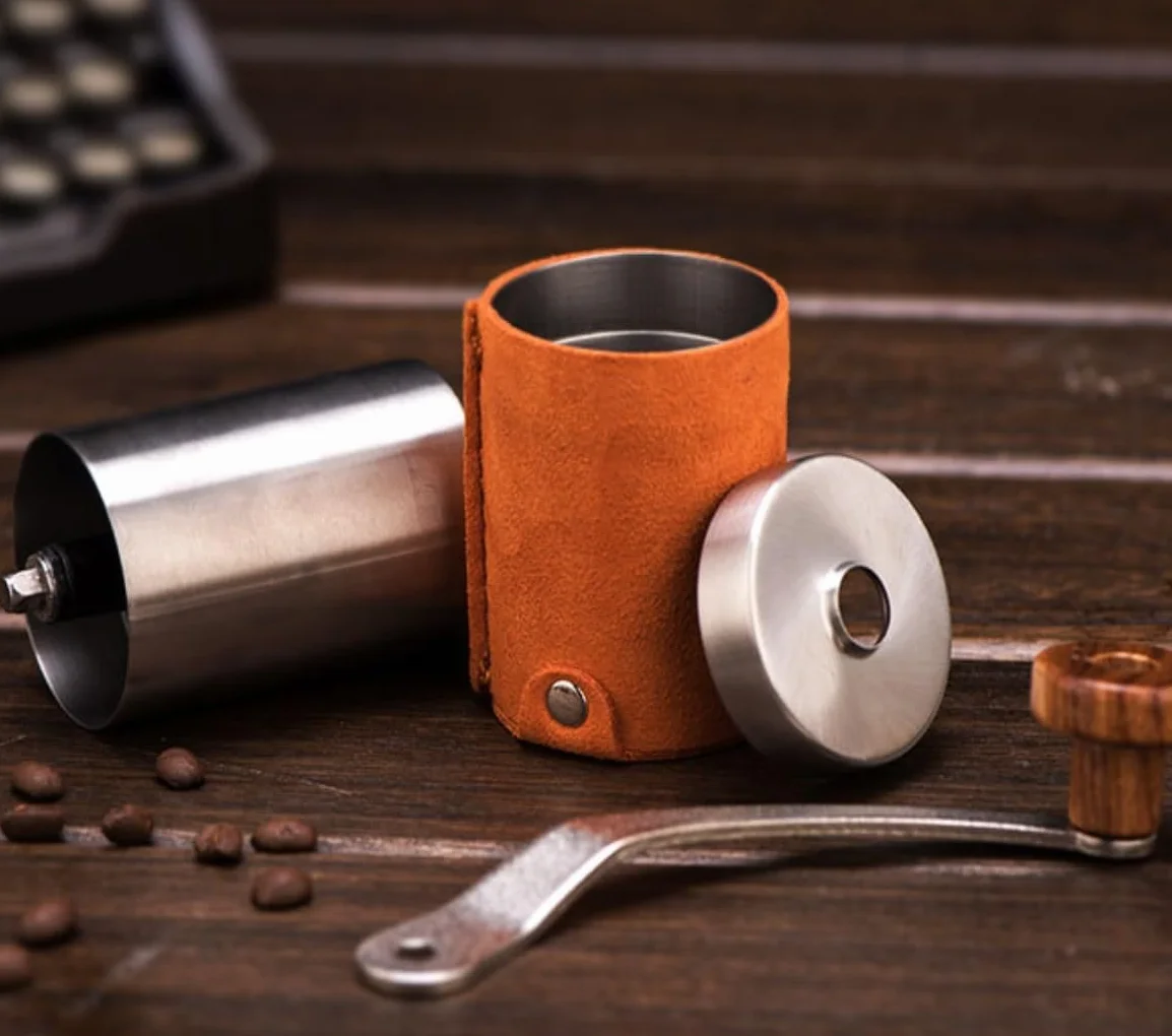 Molinillo de Café Molino de Café Molinillo De Café Manual, Molinillo De Café Portátil Con Manivela, Mini Molinillo Negro, Molinillo De Café Individual Molinillo Cafe Molinillos de Café ( Color : A , S