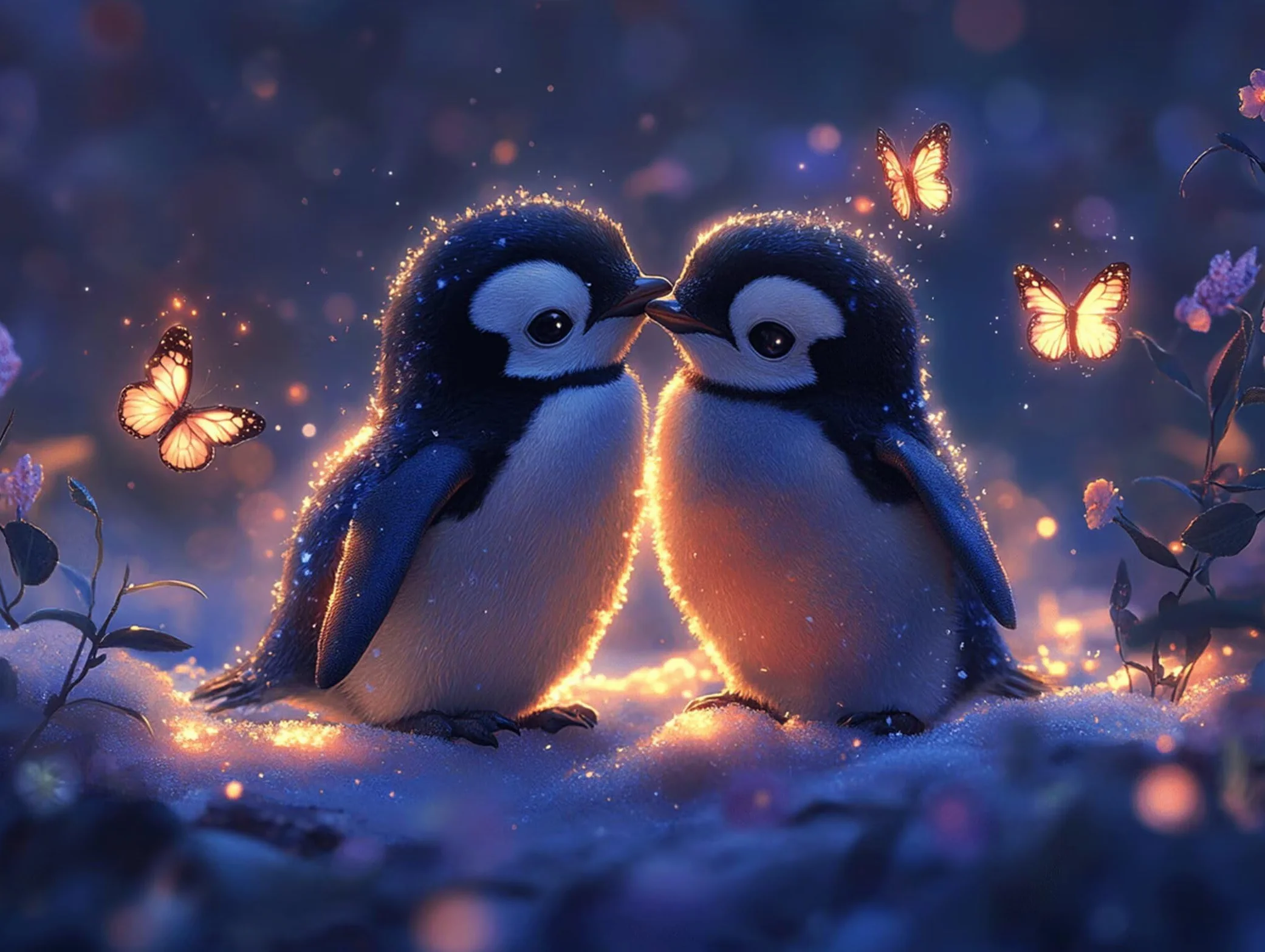 Pintar por Numeros Pingüino Pinturas Acrilicas animal Pintura por Numeros Lienzos para Pintar, Pintura Acrilica Manualidades, Decoración para Hogar, Regalos Cumpleaños, 90x120cm Sin Marco, q-728