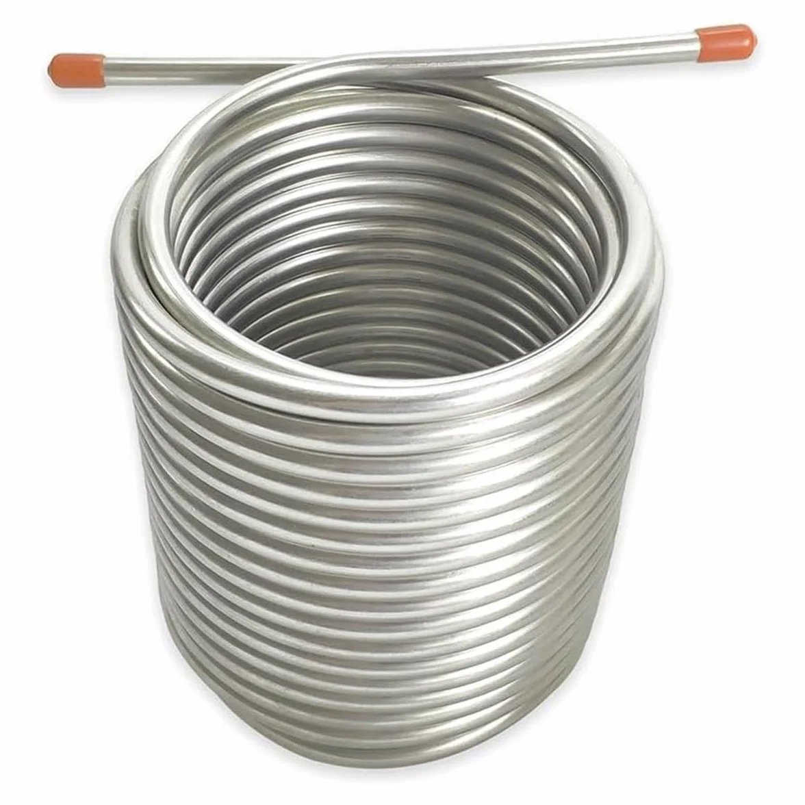 Enfriador De Mosto Y Agua For Cerveza, 20 L, 15,5 M De Longitud, Serpentín De Enfriamiento De Acero Inoxidable 304, Incubadora For Exteriores, Serpentín De Enfriamiento De Cerveza