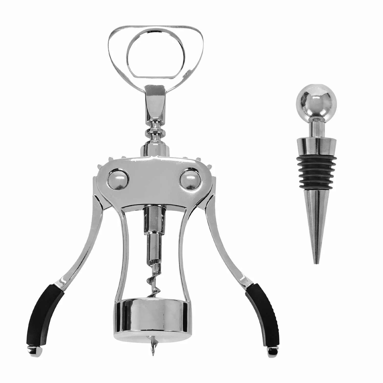 Sacacorchos multifuncional abrebotellas con tapón de vino para corcho y cerveza